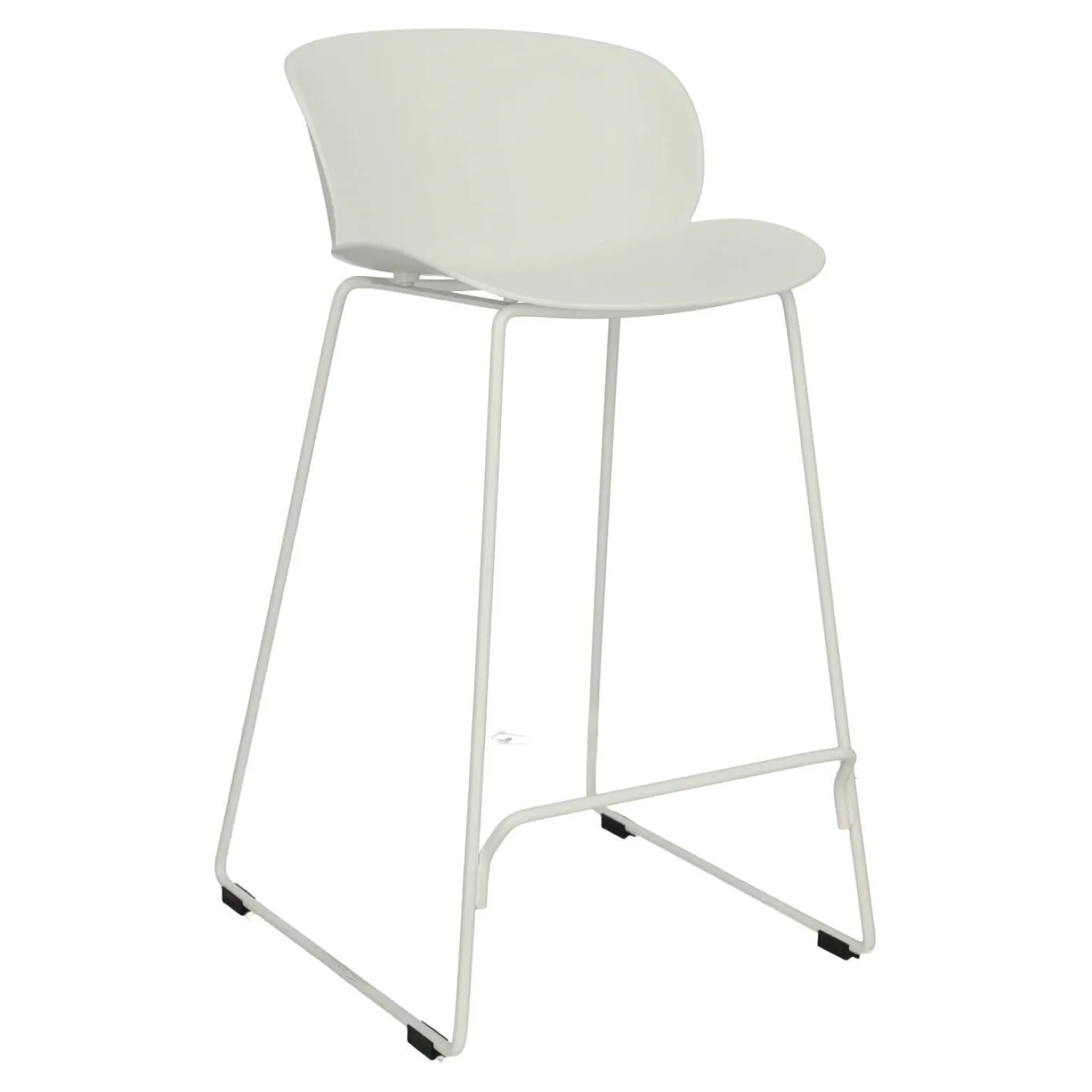 Krzesło stołek barowy Viva 66 cm biały