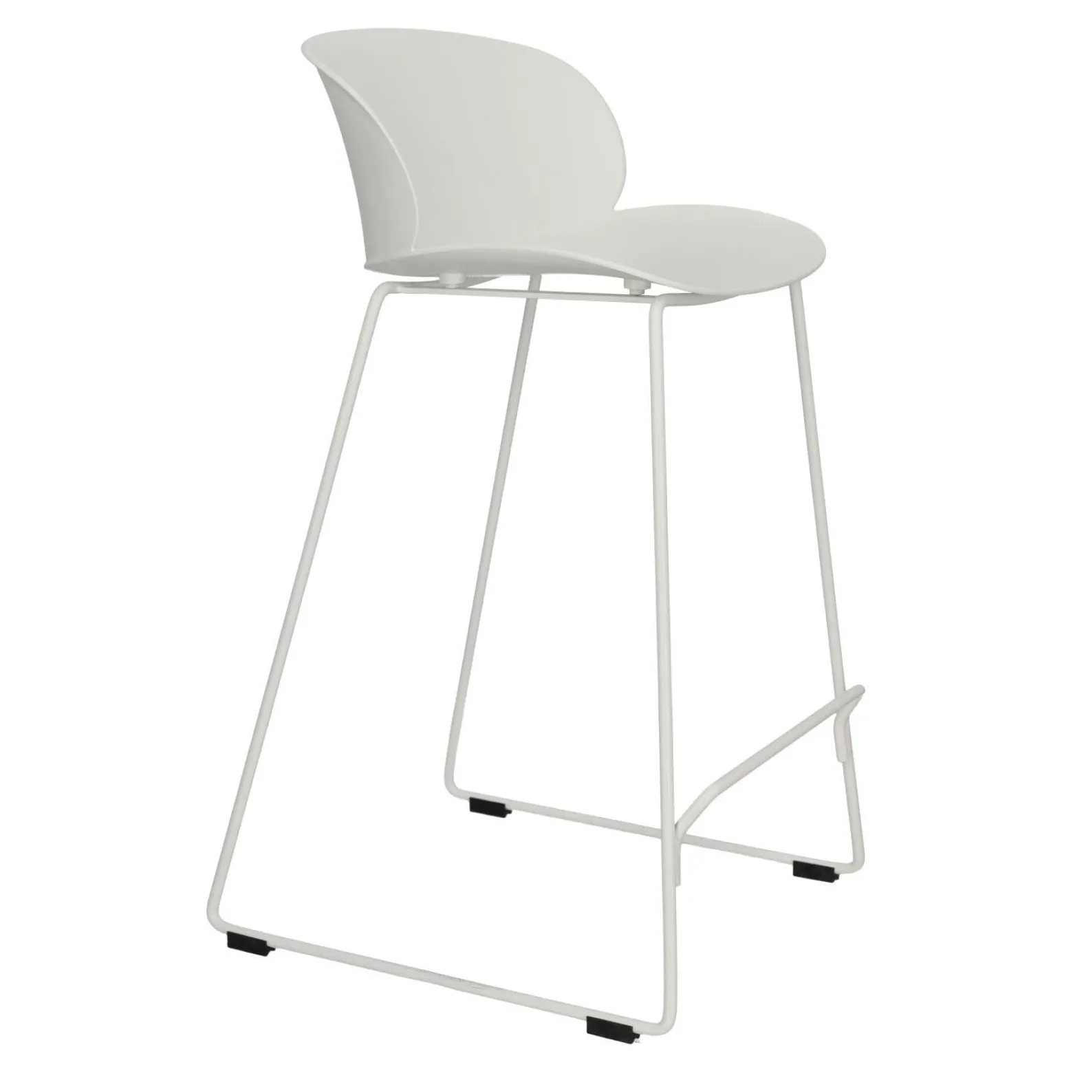 Krzesło stołek barowy Viva 66 cm biały
