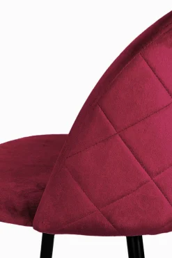 Krzesło Tapicerowane Gloria Wine Velvet