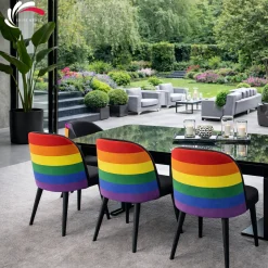 Krzesło Tapicerowane Premium KL-2 Rainbow