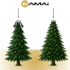 Kurtyna Świetlna Lampki Na Choinkę 160 lampek LED 8 Pasm