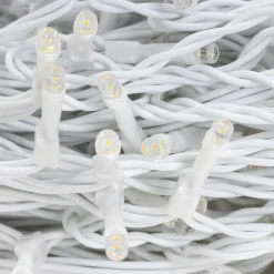 Kurtyna świetlna 500 led girlanda lampki zew. 24 m biały ciepły