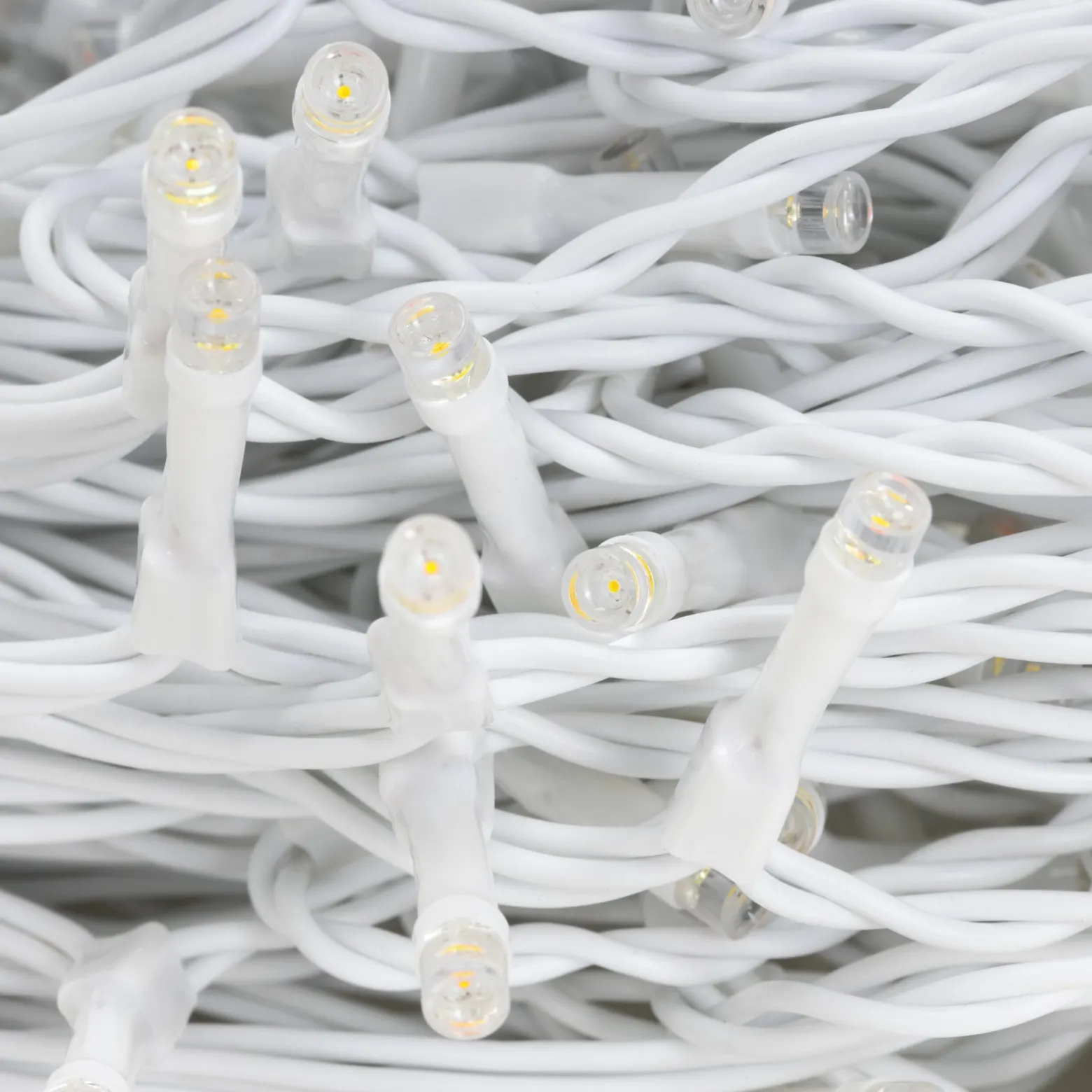 Kurtyna świetlna 500 led girlanda lampki zew. 24 m biały ciepły