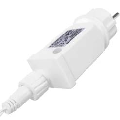 Kurtyna świetlna 500 led girlanda lampki zew sople niebieski