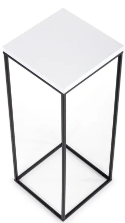 Kwietnik stojący 60 cm BasicLoft biały