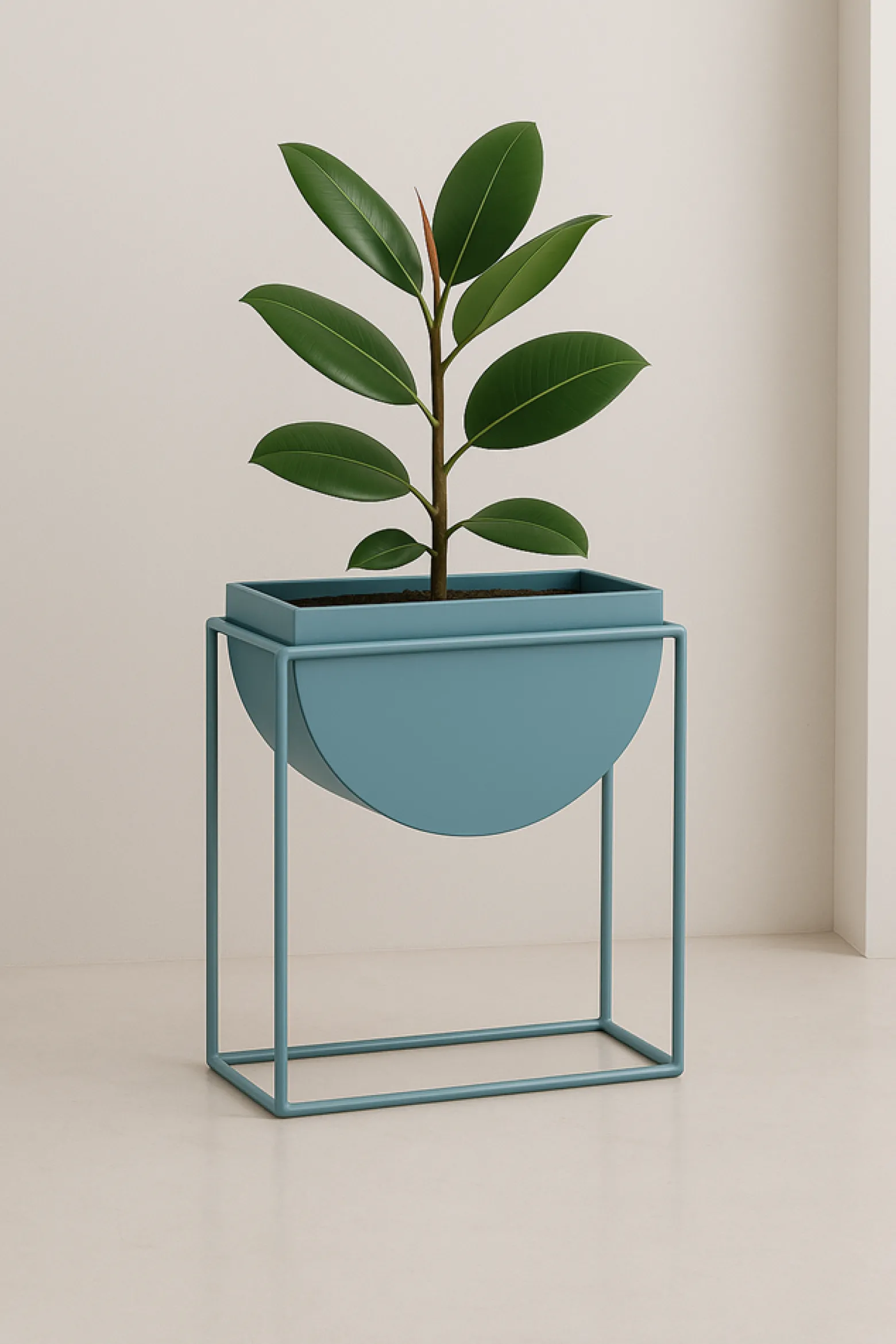 Kwietnik Metalowy FLORA M