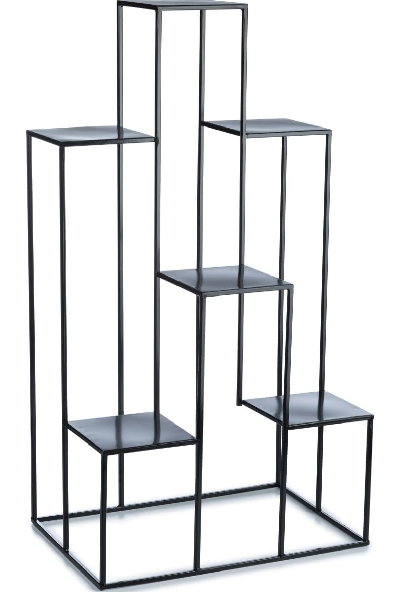 Kwietnik metalowy KASKADA na 6 kwiatów 110 cm LOFT