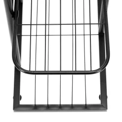 Kwietnik metalowy, pionowy z 6 półkami loftowy stojak na rośliny 106 cm