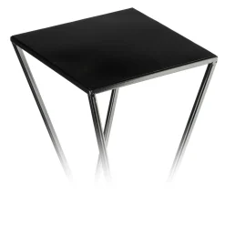 Kwietnik nowoczesny LOFT czarny 70 cm metalowy