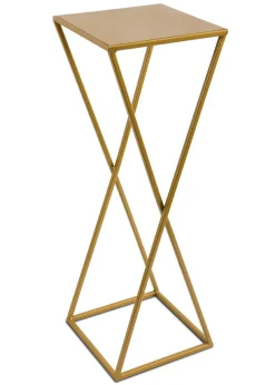Kwietnik nowoczesny na rośliny 70 cm złoty LOFT
