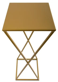 Kwietnik nowoczesny na rośliny 70 cm złoty LOFT