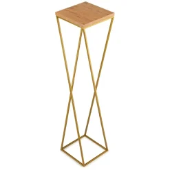 Kwietnik stojak 100 cm złoty metal GLAMOUR