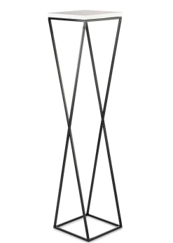 Kwietnik stojak LOFT 100 cm z blatem MDF