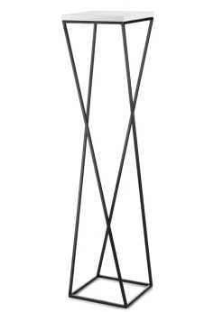 Kwietnik stojak na kwiaty 100 cm LOFT czarno biały