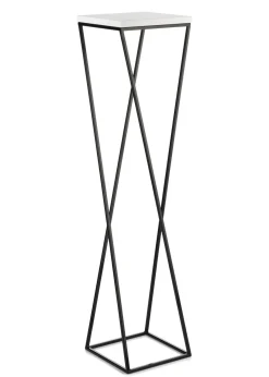 Kwietnik stojak na kwiaty 100 cm LOFT czarno biały