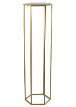 Kwietnik stojak na kwiaty złoty 100 cm GLAM