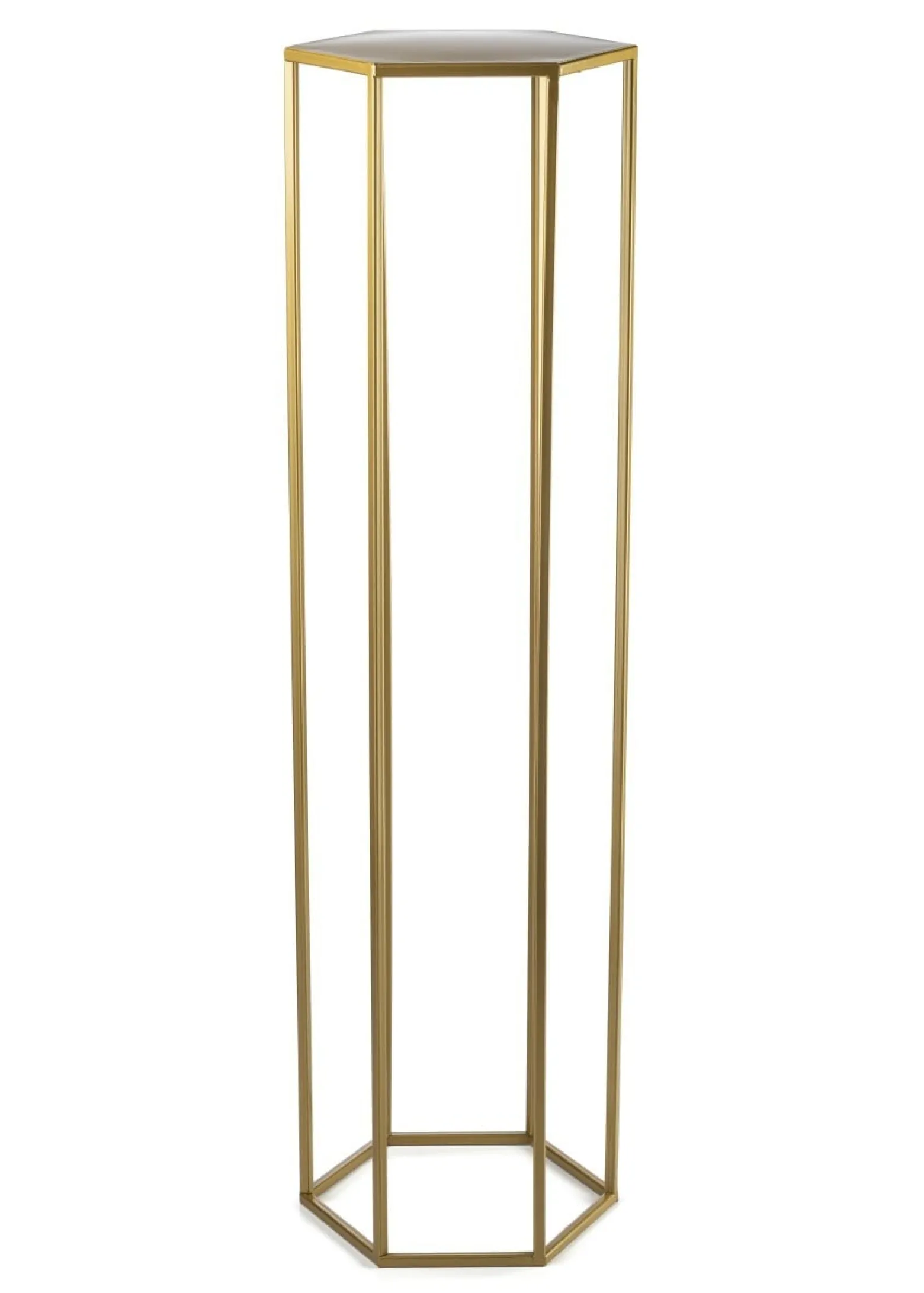 Kwietnik stojak na kwiaty złoty 100 cm GLAM