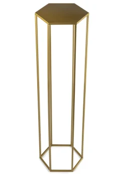 Kwietnik stojak na kwiaty złoty 100 cm GLAM