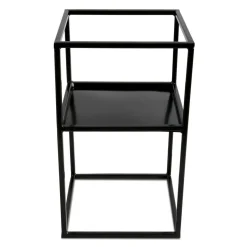 Kwietnik stojak na kwiaty z półką 40 cm LOFT