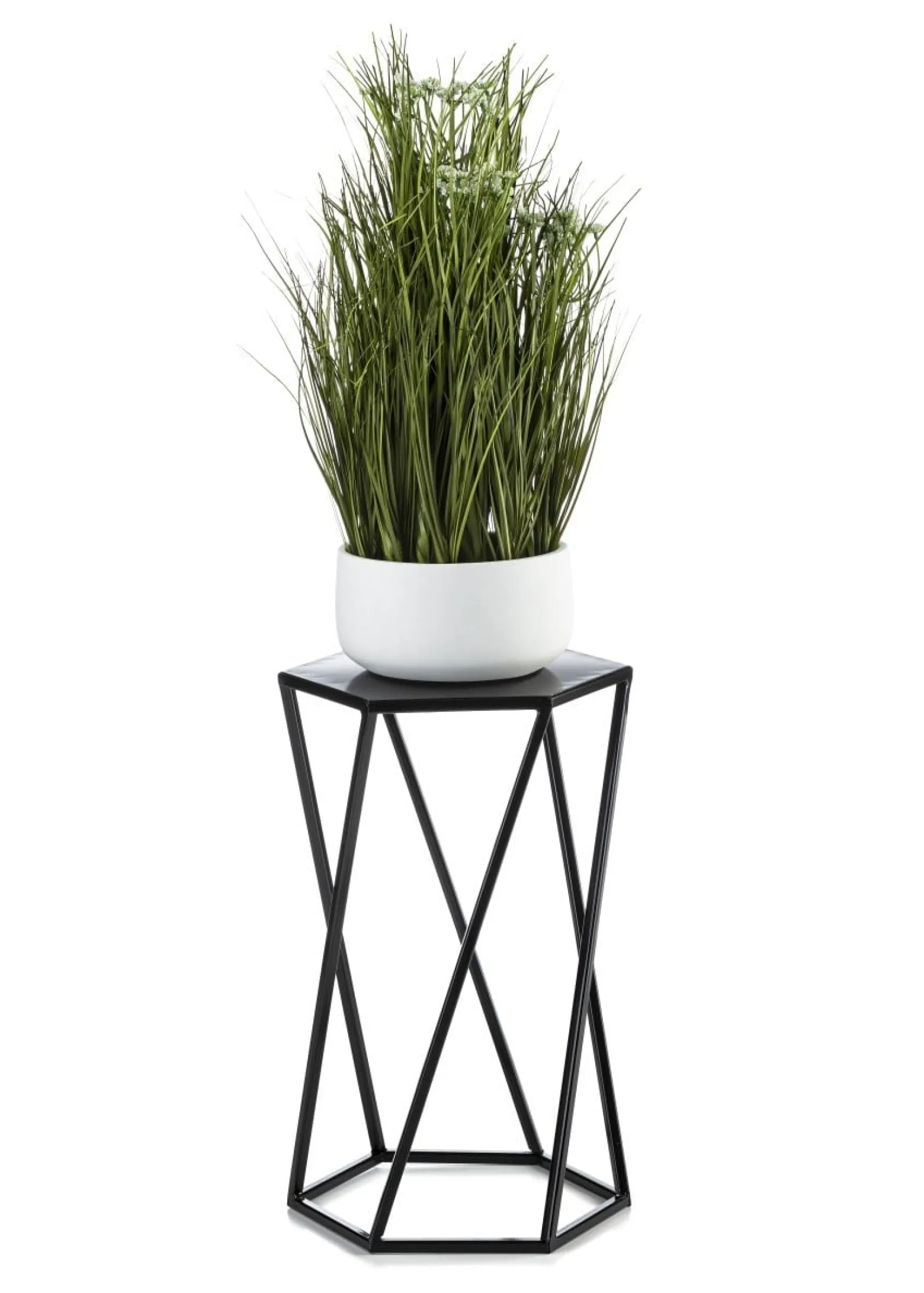 Kwietnik stojak na rośliny czarny 40 cm LOFT