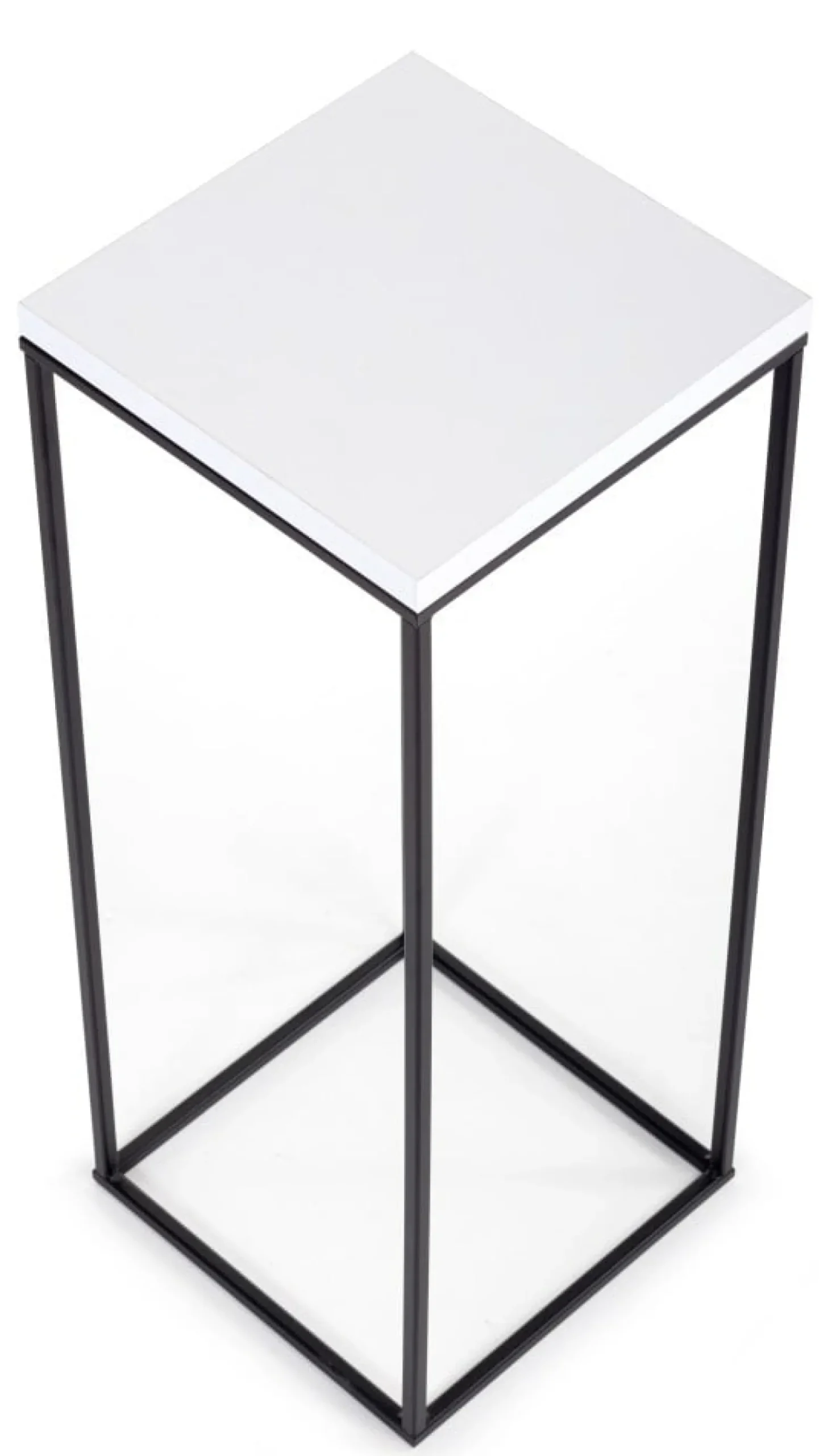 Kwietnik stojący 60 cm BasicLoft biały