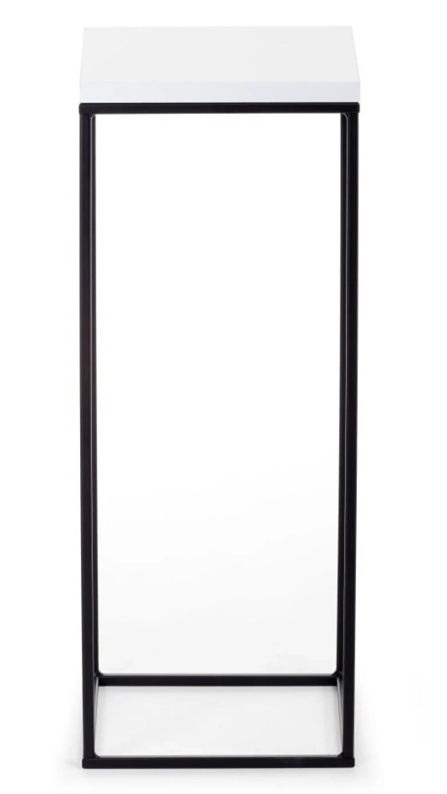 Kwietnik stojący 60 cm BasicLoft biały