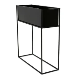 Kwietnik stojący skrzynia czarna 70 cm LOFT