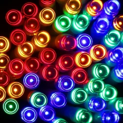 Lampki choinkowe 100 Led na baterie multikolor programator
