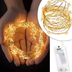 Lampki choinkowe 20 LED ciepły biały