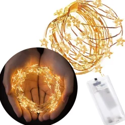 Lampki choinkowe 20 LED ciepły biały
