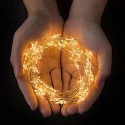 Lampki choinkowe 20 LED ciepły biały