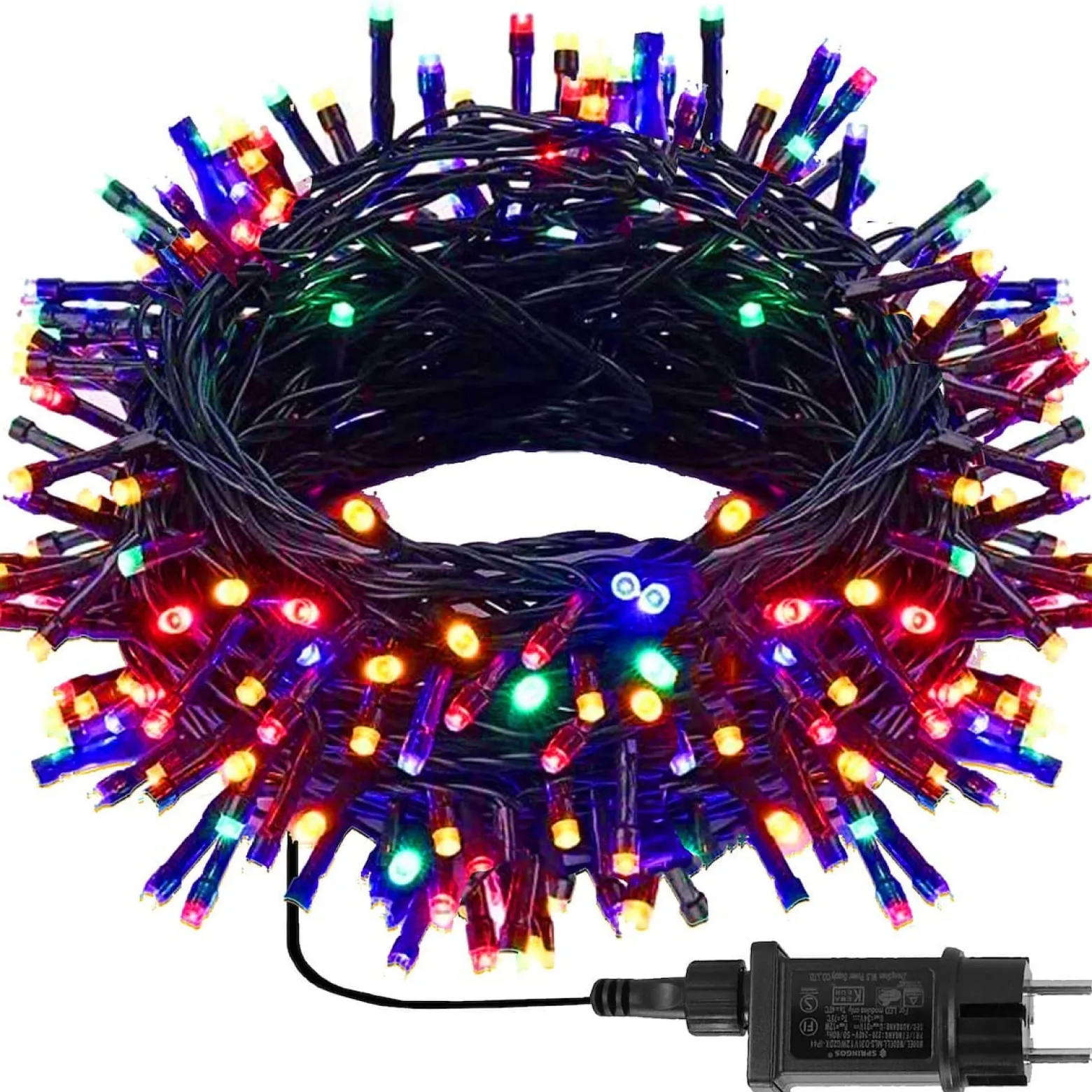 Lampki choinkowe 1000 LED 50 m multikolor zewnętrzne