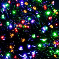 Lampki choinkowe 500 LED 41,5 m multikolor +flash zewnętrzne