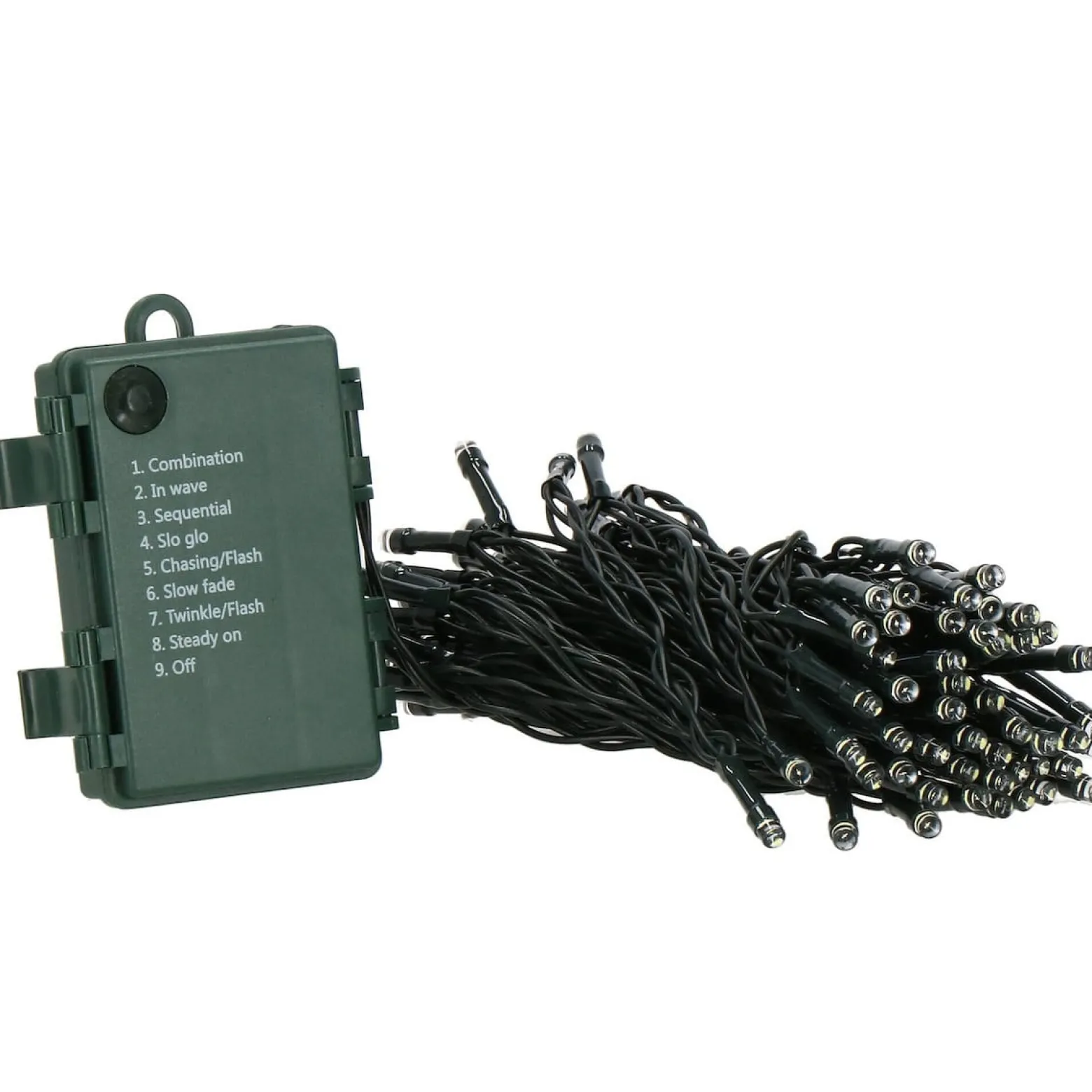 Lampki choinkowe 100 Led na baterie multikolor programator