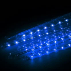 Lampki choinkowe 480 Led sople, meteory zew. niebieskie
