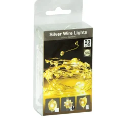 Lampki 20 Led Na Baterie Dekoracja Na Boże Narodzenie 95 Cm