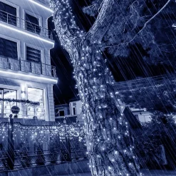 Lampki świąteczne 100 led biały zimny 8,5 m oświetlenie IP20