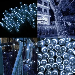 Lampki świąteczne 100 led biały zimny 8,5 m oświetlenie IP20