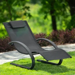 Leżak ogrodowy Valery antracyt PATIO