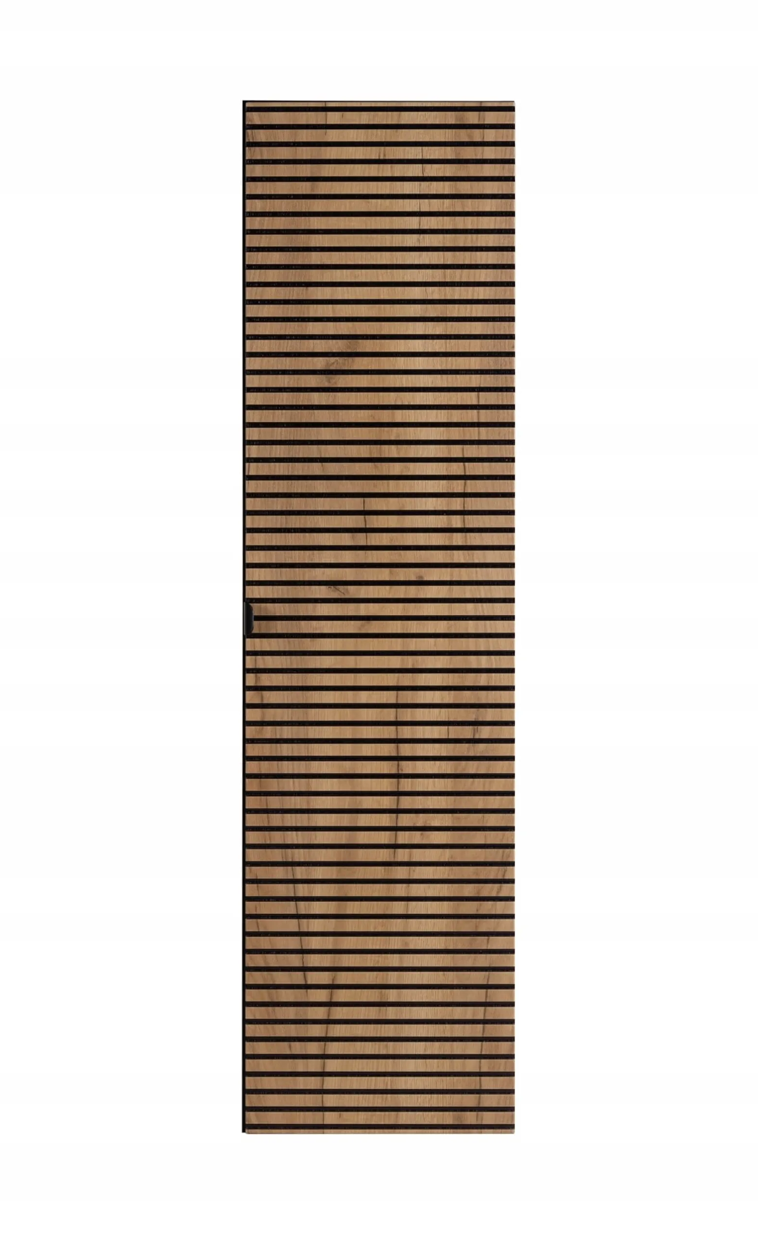 LOFT Słupek łazienkowy 136 czarny/dąb craft złoty