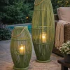 LUCIE GREEN Lampion 35x35x96cm/120cm