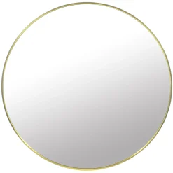 Lustro 50 Cm Złota Rama