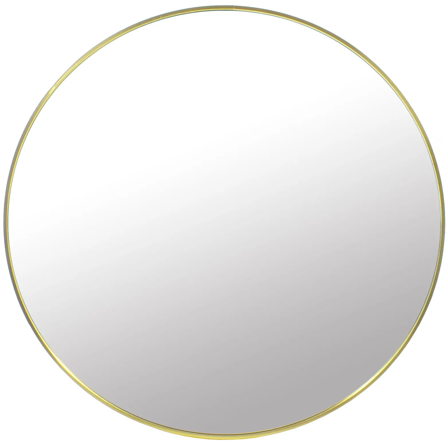 Lustro 50 Cm Złota Rama
