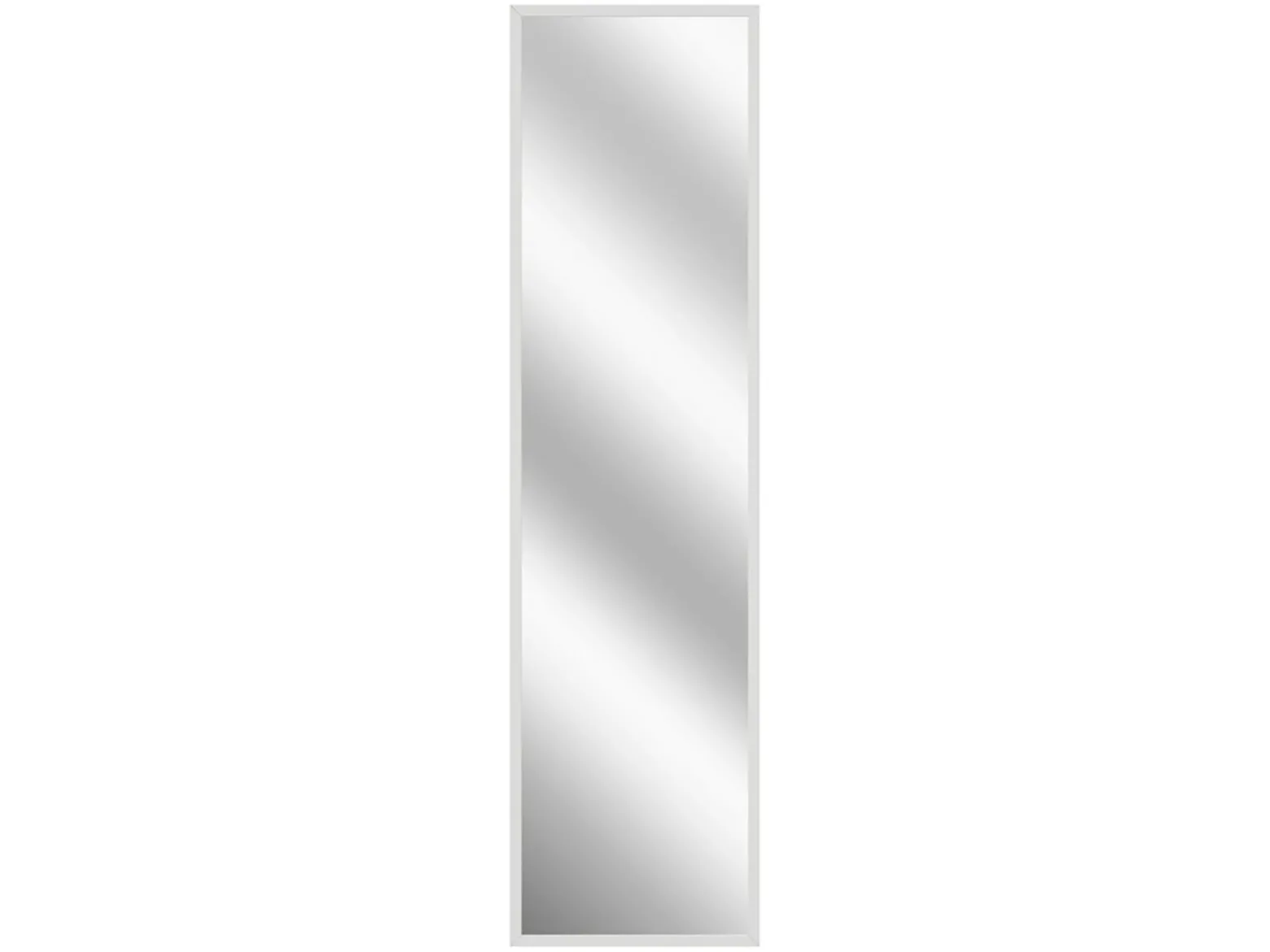Lustro ścienne Floryda 32x122 cm białe