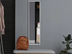Lustro ścienne Floryda 32x122 cm białe