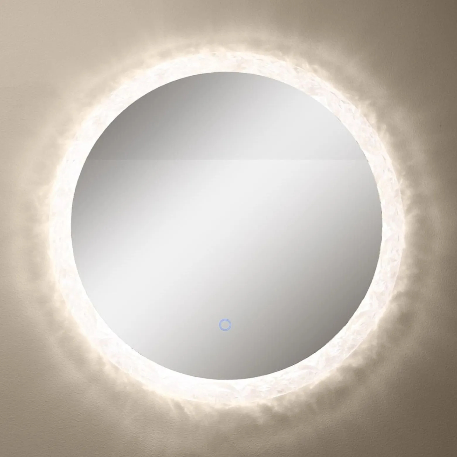 Lustro łazienkowe okrągłe z podświetleniem LED 24W D2309 Zuma Line