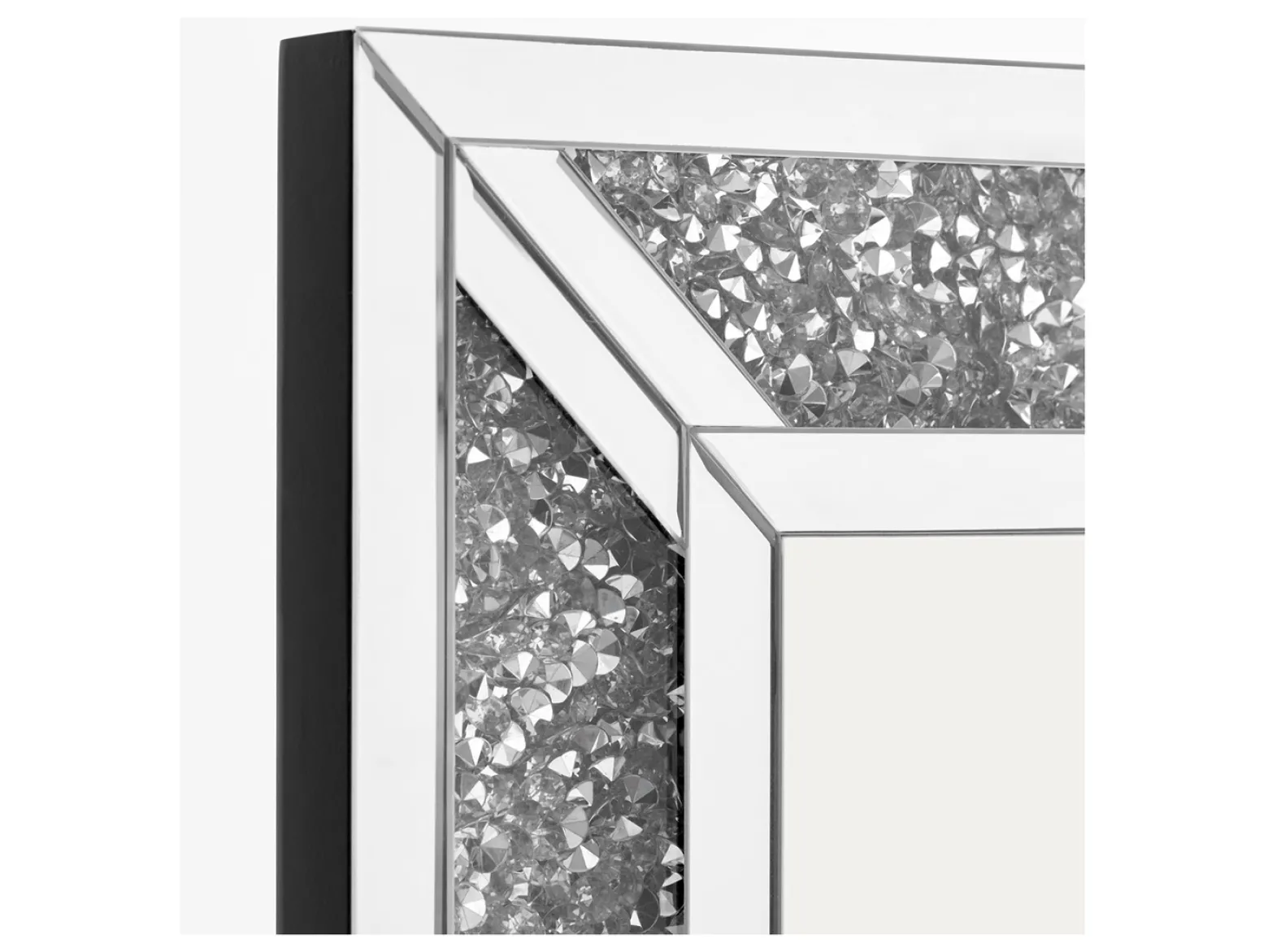 Lustro ścienne Denver 80x120 cm srebrny