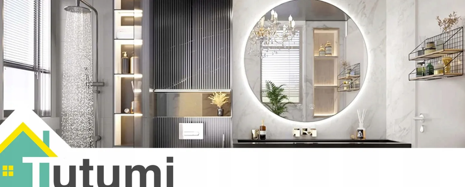 Lustro ścienne LED 60cm HZJ060