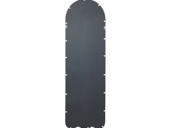 Lustro ścienne metalowe 45x145 cm białe