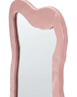 Lustro ścienne PENCRAN 60 x 80 cm Różowy